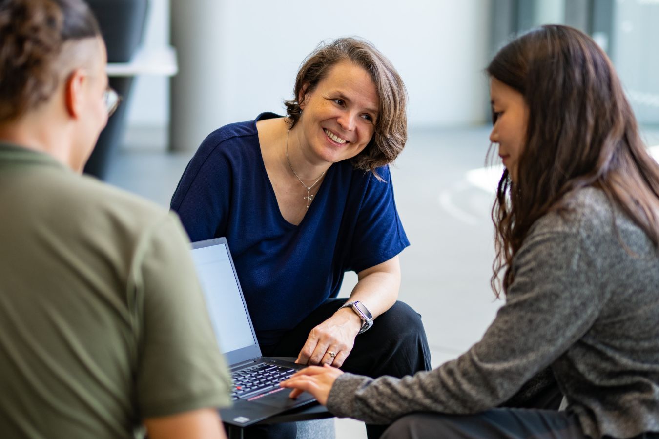 Personal involvement and active support create space for social engagement at Vector. Social Engagement