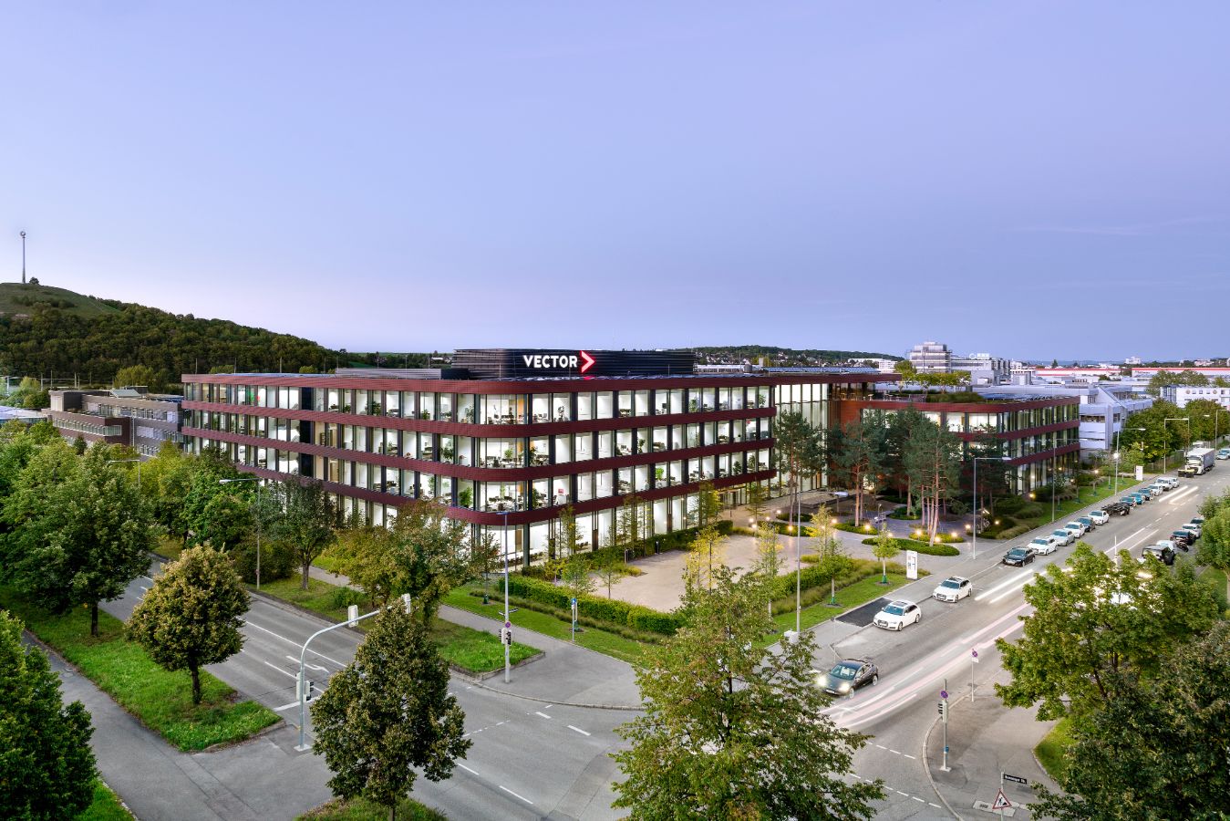 Vector headquarters campus in Stuttgart Strong Roots. Global Impact.