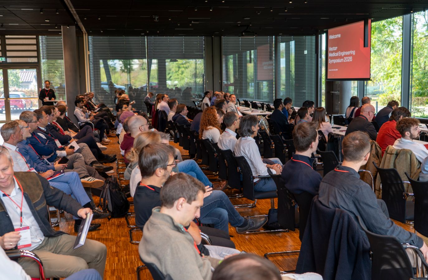 Full House at the Vector Medical Engineering Symposium The Karlsruhe venue was crowded with an interested MedTech community