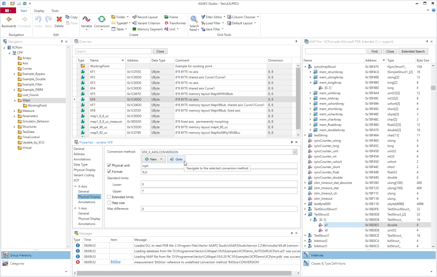 Editing a map object with the ASAP2 Studio asap2-toolset-screenshot.png