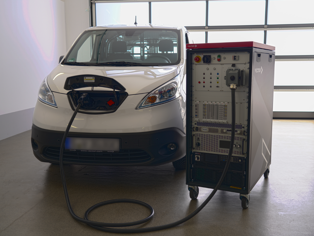 Example of a Vector test system for EVs to run CHAdeMO conformance tests of CANoe Test Package EV vCTS_EV_CHAdeMO.png